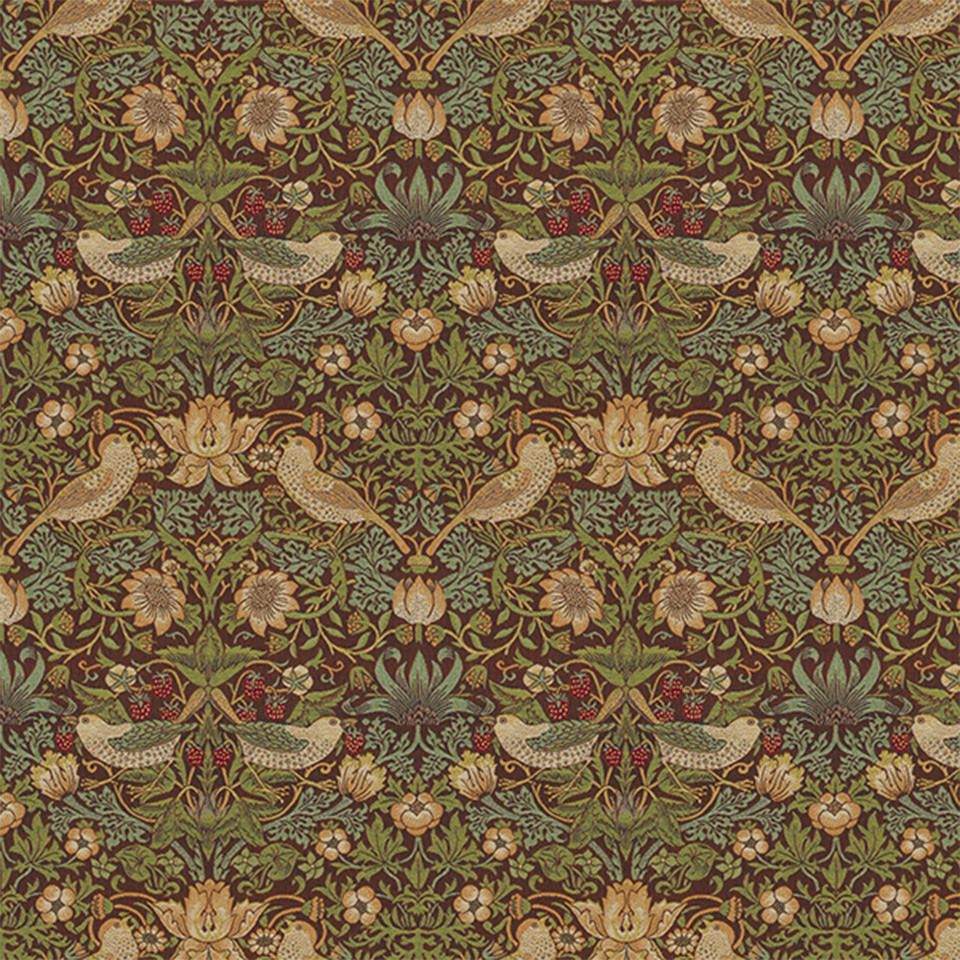 イチゴドロボウ Morris Design Studio ドレープカーテン MM5923 【2.3