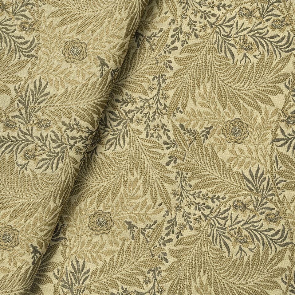 生地拡大画像／シンプルな柄に意匠糸を入れて、レリーフのように浮き出させました