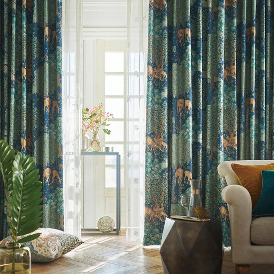 Morris Design Studio カーテン　大塚家具　IDC 川島織物 Morris Design Studio カーテン 大塚家具 IDC 川島織物