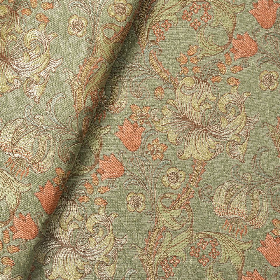 生地拡大画像／少し光沢感を強調し、エレガントで女性的な雰囲気の織物に仕上げました