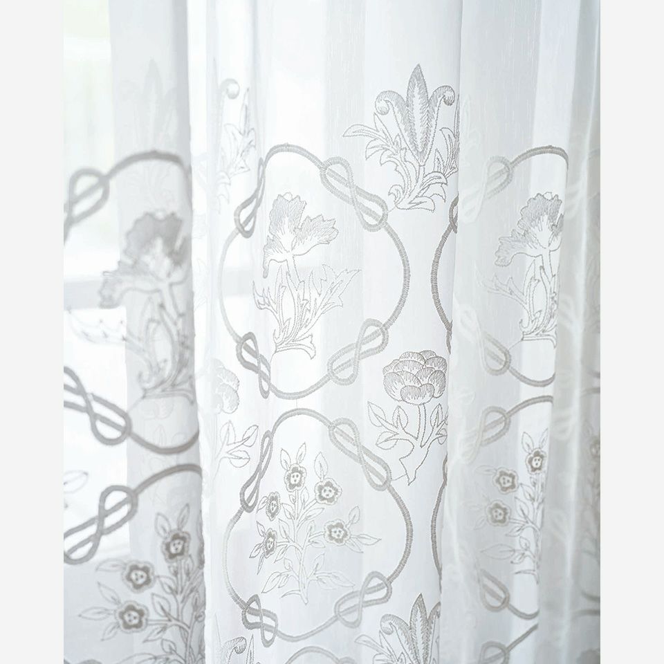 メイズカバーレット Morris Design Studio レースカーテン MM3156