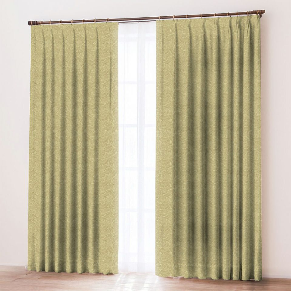 イメージ画像／飛燕草（ひえんそう／デルフィニュウム）をモチーフに、1875年に製作されたウィリアム・モリスの壁紙のデザインを織物にしました