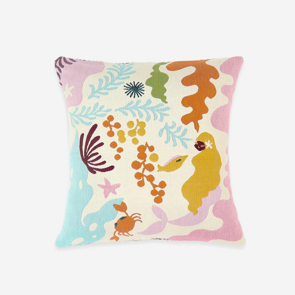 表面／表面カラー：ピンク／45cm×45cm／クッション中材は別売