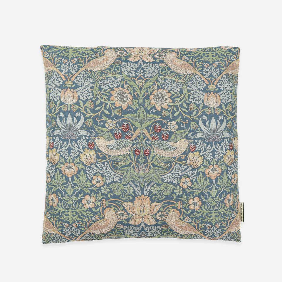 受注生産品】 イチゴドロボウ Morris Design Studio クッション